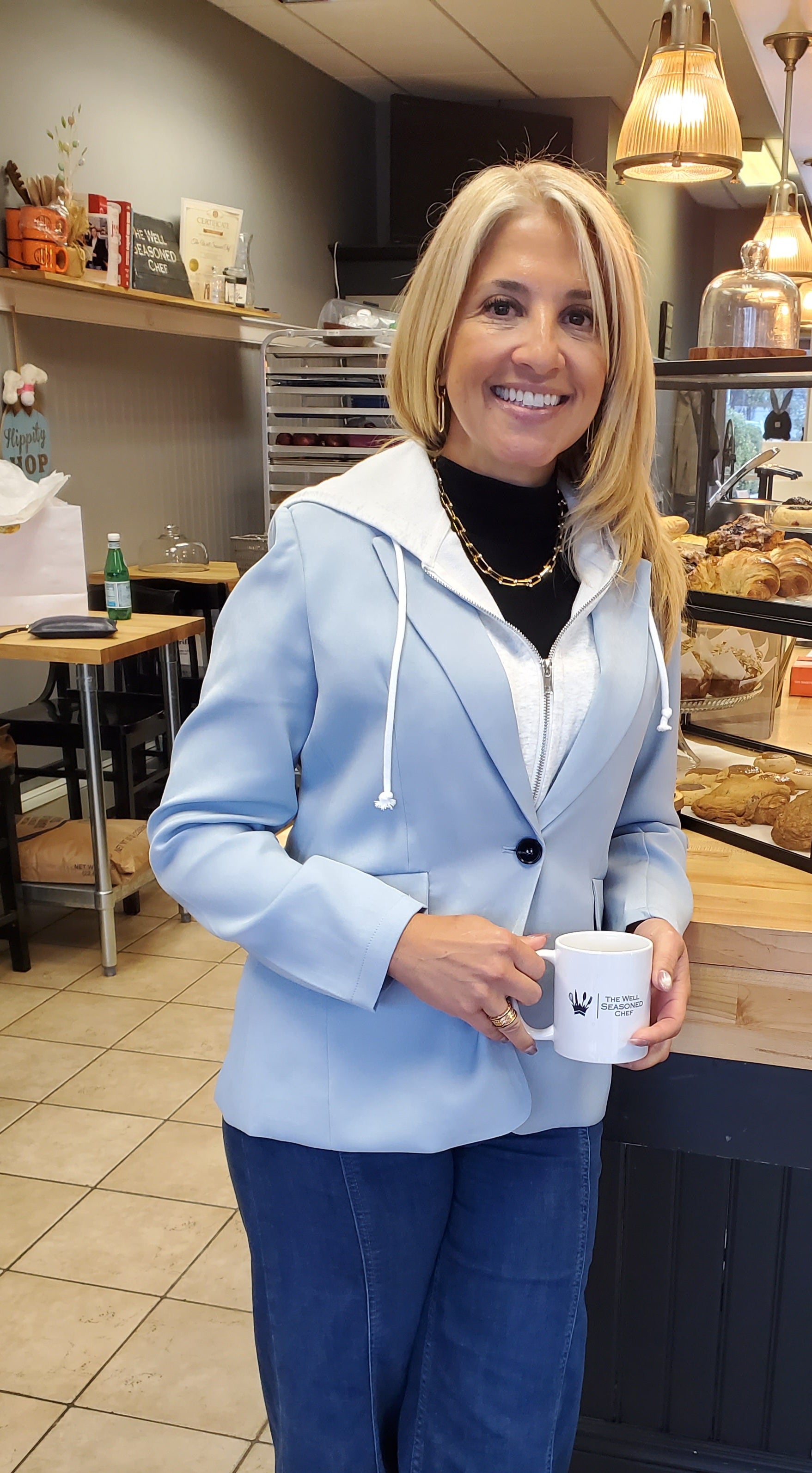 The Drew Blazer With Hoody Insert