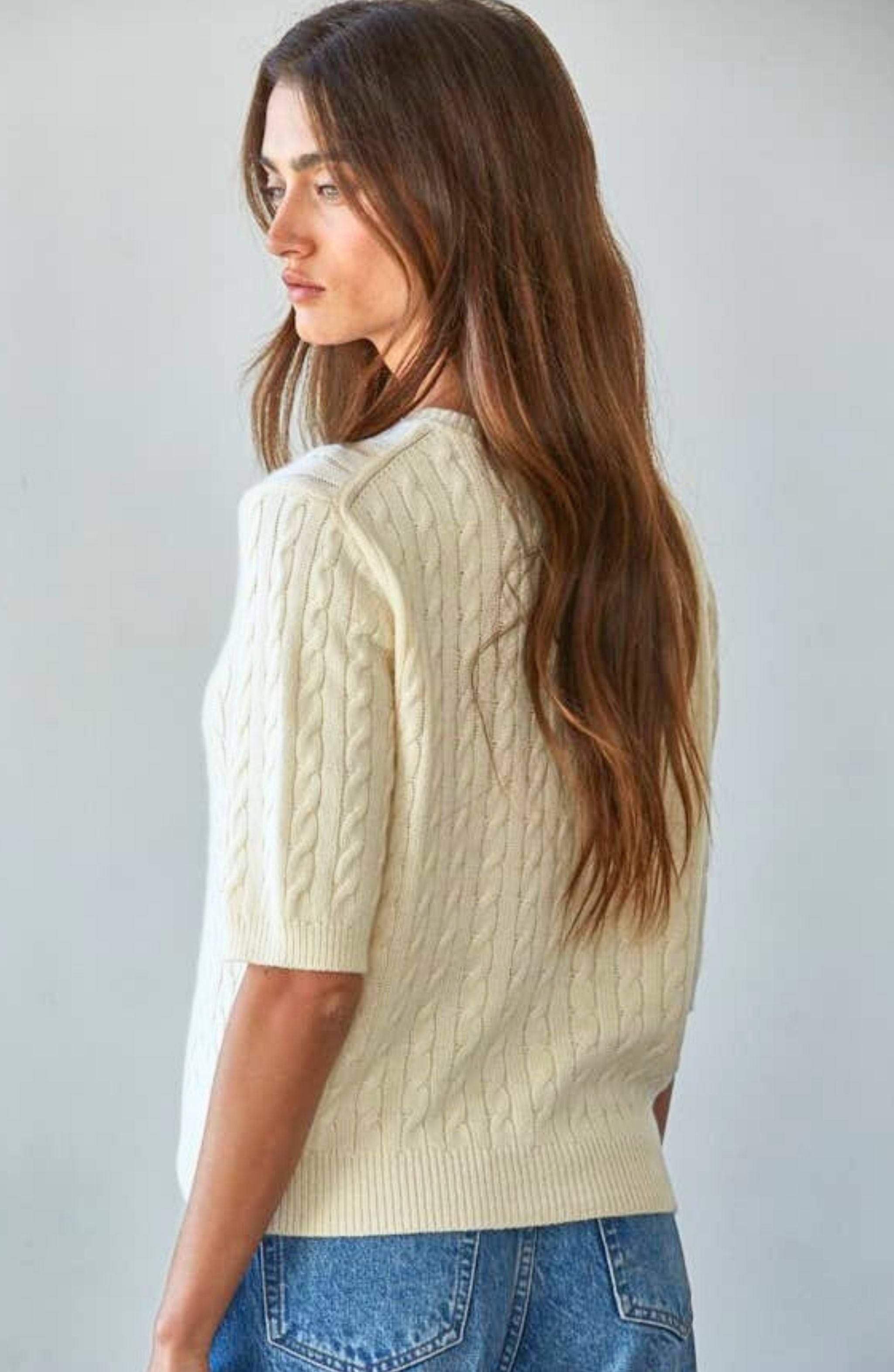 The Ribbed Cardigan