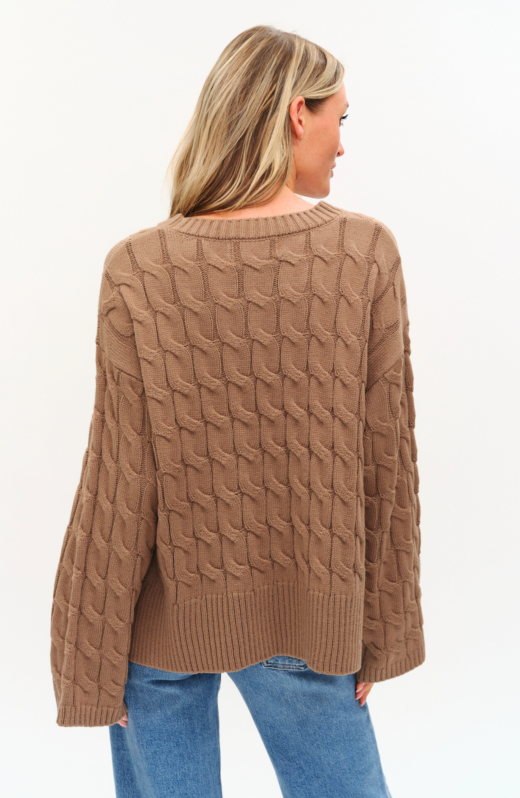 Willow Cable Knit Sweater