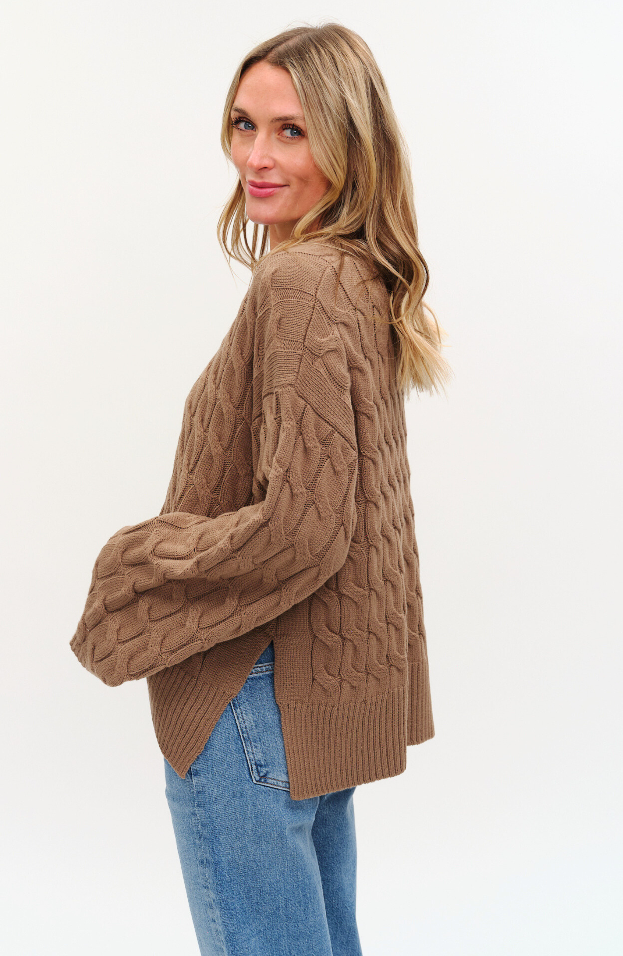 Willow Cable Knit Sweater