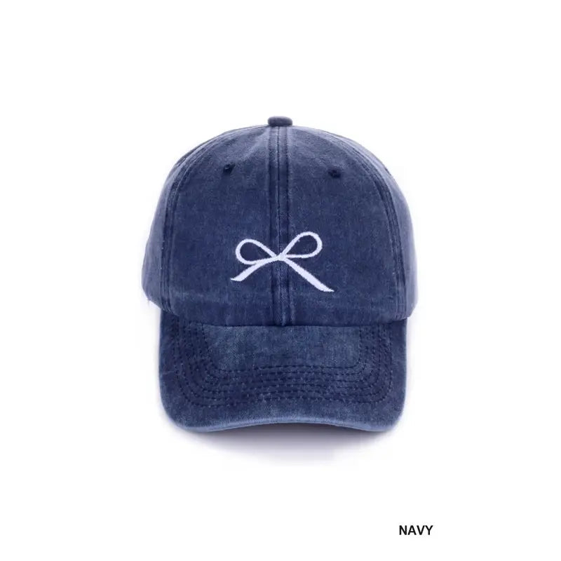 Bow Baseball Cap