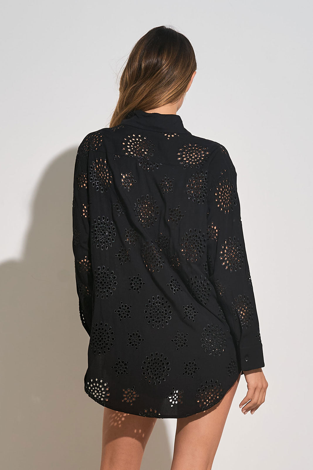 Eyelet Boyfriend Cover up