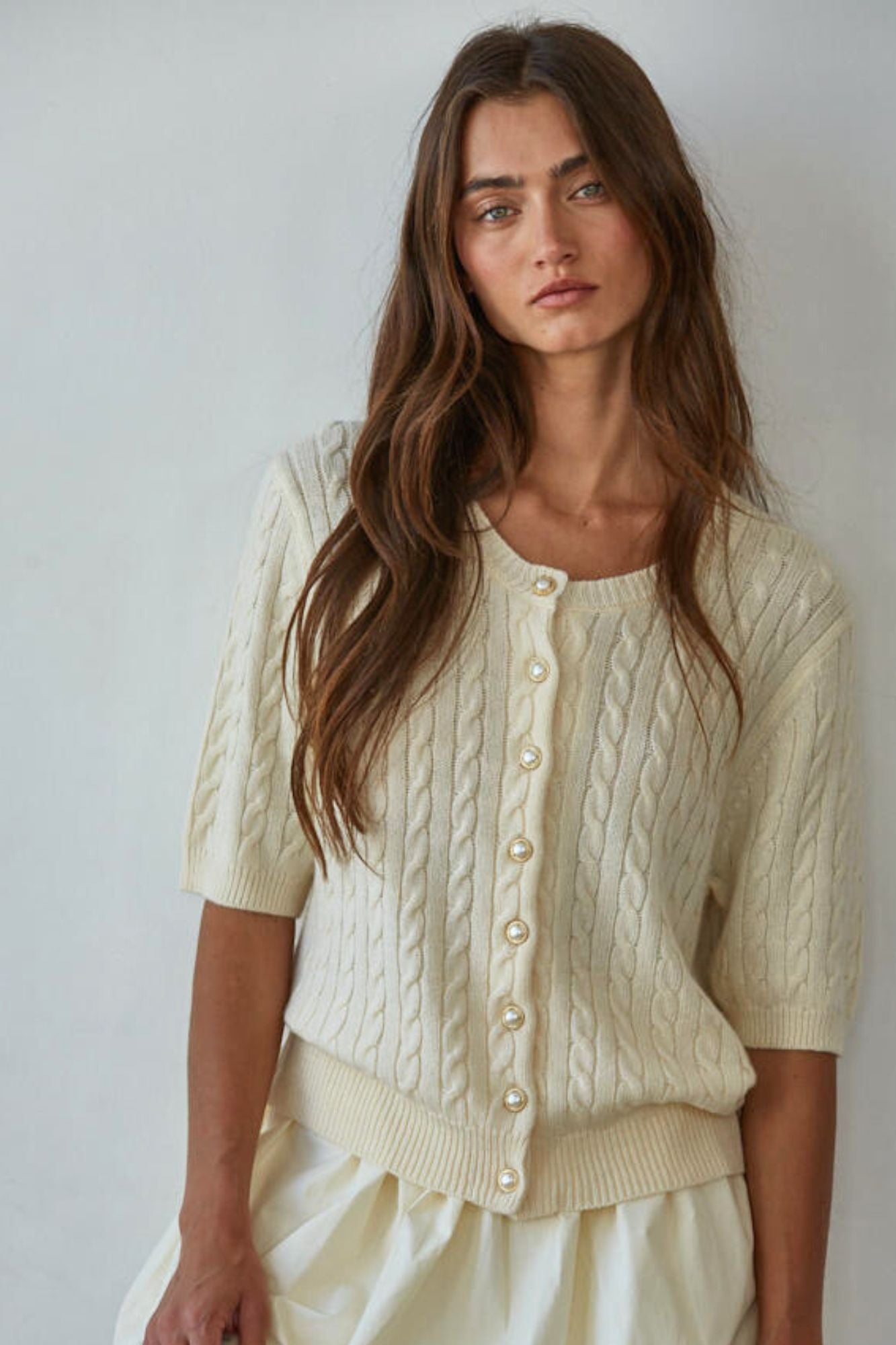 The Ribbed Cardigan
