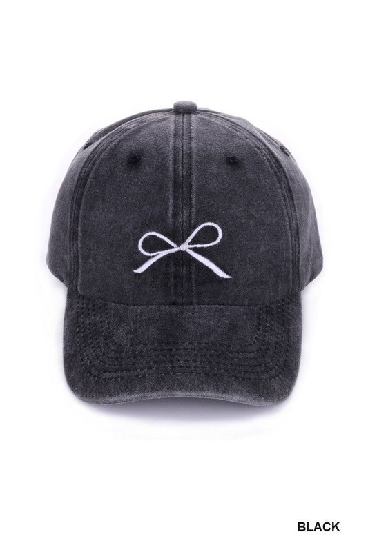 Bow Baseball Cap